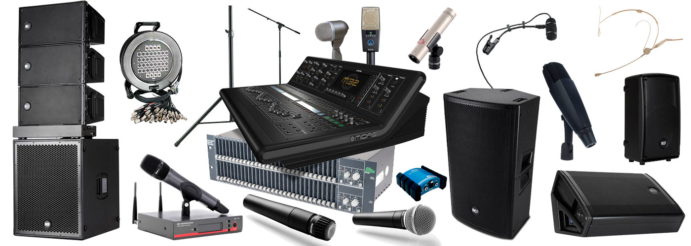 enceinte, ampli, micro, table de mixage, micro sans fil, location,